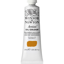 Load image into Gallery viewer, Winsor and Newton Professional Oils - 37ml / Transparent Gold Ochre
