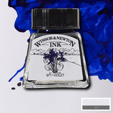 Load image into Gallery viewer, Winsor and Newton Drawing Ink - 14ml / Violet
