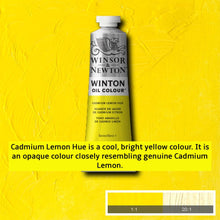 Load image into Gallery viewer, Winsor and Newton Winton Oil Paints - 37ml / Cadmium Lemon