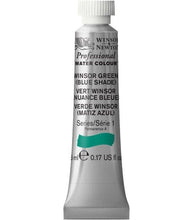 Load image into Gallery viewer, Winsor and Newton Professional Watercolours - 5ml / Winsor Green Blue Shade