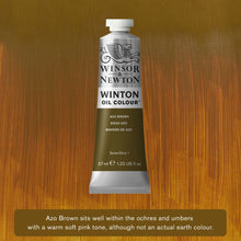 Load image into Gallery viewer, Winsor and Newton Winton Oil Paints - 37ml / Azo Brown -