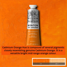 Load image into Gallery viewer, Winsor and Newton Winton Oil Paints - 37ml / Cadmium Orange
