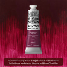 Load image into Gallery viewer, Winsor and Newton Winton Oil Paints - 37ml / Quinacridone Deep Pink
