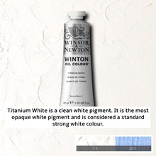 Load image into Gallery viewer, Winsor and Newton Winton Oil Paints - 37ml / Titanium White