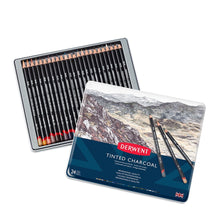Load image into Gallery viewer, Derwent Tinted Charcoal Pencil Sets

