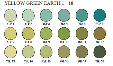 Unison Pastels Yellow Green Earth 1-18