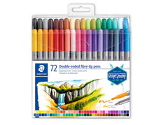 Load image into Gallery viewer, Staedtler Double Ended Fibre Tip Pen Sets
