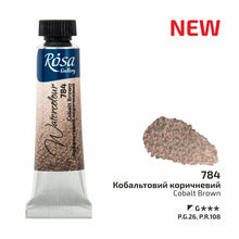 Load image into Gallery viewer, rosa-watercolour-10ml-tubes-Cobalt Brown 784
