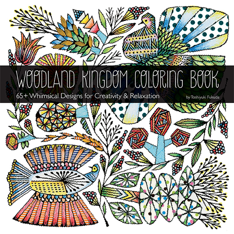 Woodland Kingdom Colouring Book