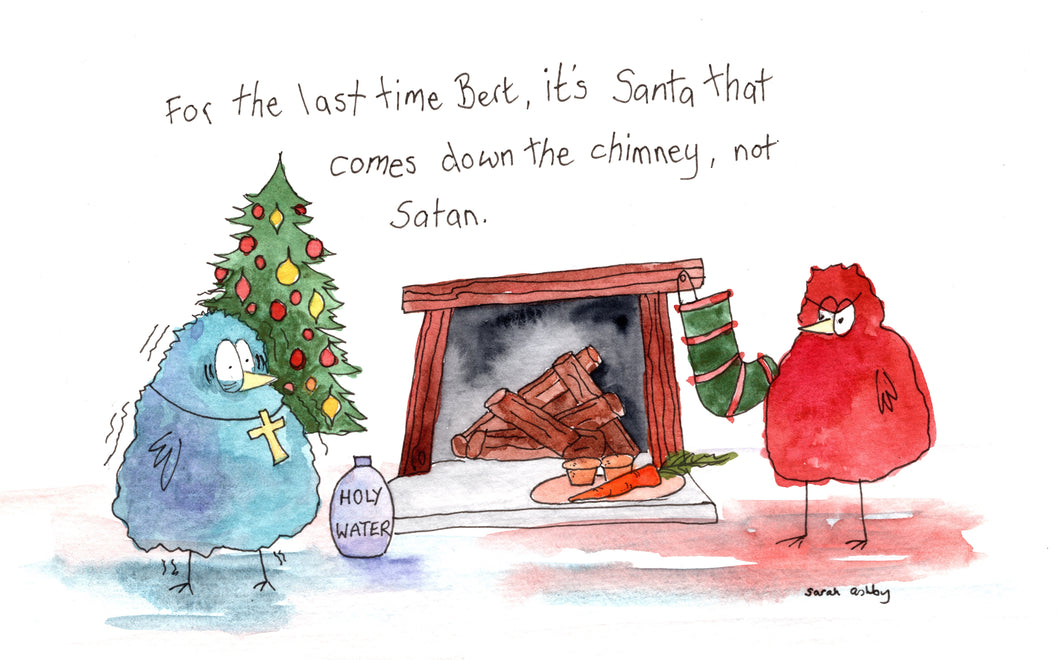 Santa not Satan