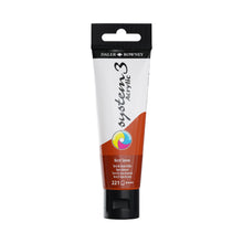 Load image into Gallery viewer, Daler Rowney System 3 Acrylic 59ml - Burnt Sienna - Paint
