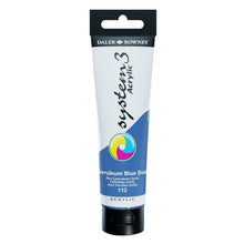 Load image into Gallery viewer, Daler Rowney System 3 Acrylic 59ml - Ceruleum Blue Hue -
