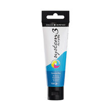Load image into Gallery viewer, Daler Rowney System 3 Acrylic 59ml - Fluorescent Blue -
