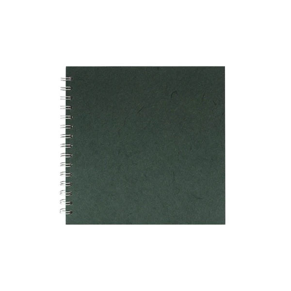 Dark Green Silk Sketchbook