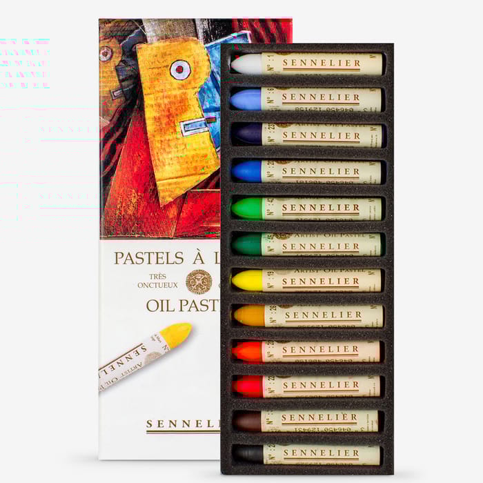 Assorted Sennelier Pastels Set of 12