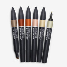 Load image into Gallery viewer, Earth Tones Winsor and Newton Pro Markers
