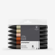 Load image into Gallery viewer, Earth Tones Winsor and Newton Pro Markers
