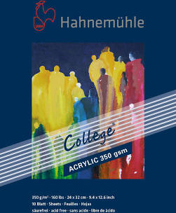Hahnemühle College Acrylic Paper - 24 x 32cm - Hahnemüle
