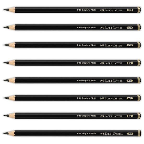 Pitt Matt Graphite Pencils