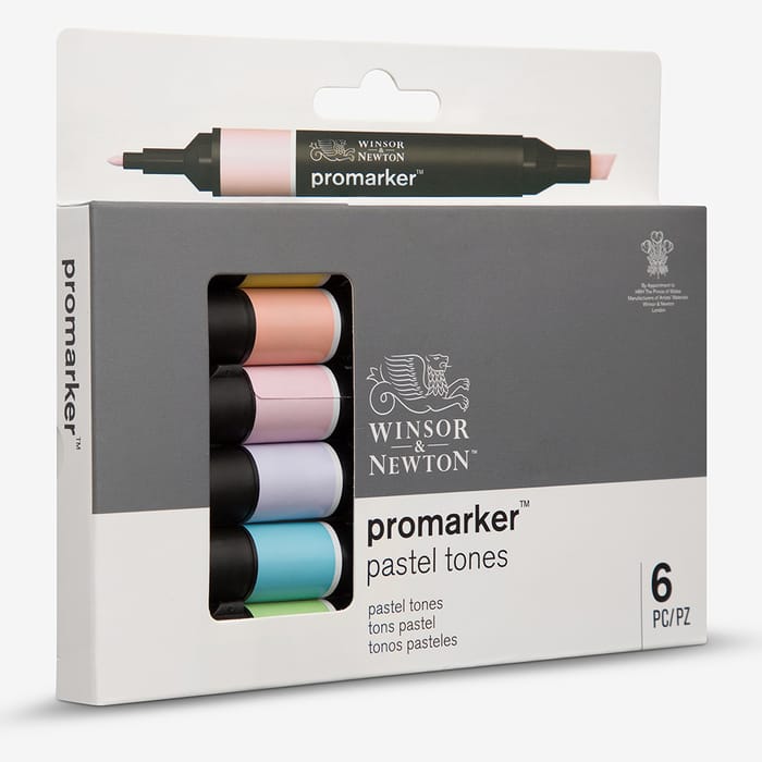 Pastel Tones Winsor and Newton Pro Markers