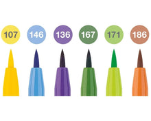Load image into Gallery viewer, Faber Castell Set of 6 Pitt Brush Pens (Summer Vibes)
