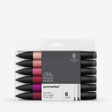 Load image into Gallery viewer, Red Tones Winsor and Newton Pro Markers
