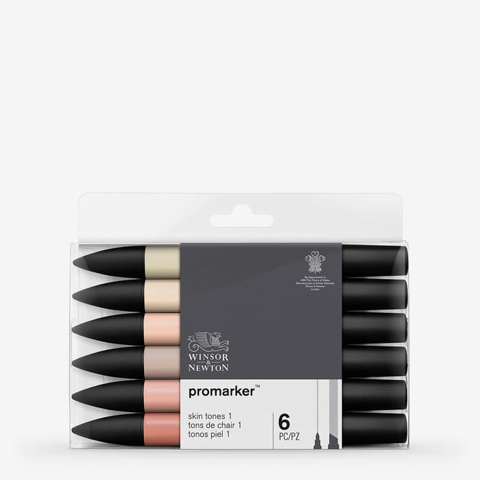 Skin Tones 1 Winsor and Newton Pro Markers