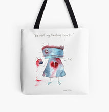 Load image into Gallery viewer, Tote Bags - Be Still My Beating Heart
