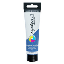 Load image into Gallery viewer, Daler Rowney System 3 Acrylic 150ml - Coeruleum Blue Hue -
