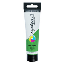 Load image into Gallery viewer, Daler Rowney System 3 Acrylic 150ml - Leaf Green - Paint
