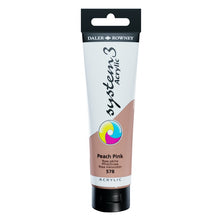 Load image into Gallery viewer, Daler Rowney System 3 Acrylic 150ml - Peach Pink - Paint
