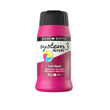 Load image into Gallery viewer, Daler Rowney System 3 Acrylic 500ml - Process Magenta -
