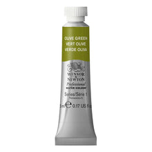 Load image into Gallery viewer, Winsor and Newton Professional Watercolours - 5ml / Olive Green
