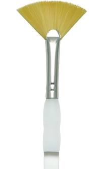 Royal Soft Grip Golden Taklon Fan Brushes (Series 850)