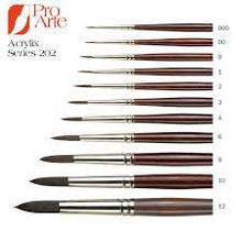 Load image into Gallery viewer, Pro Arte Acrylix Round Series 202 - Brushes

