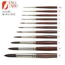 Pro Arte Acrylix Round Series 202 - Brushes