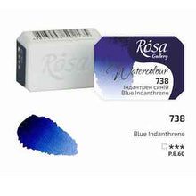 Load image into Gallery viewer, Rosa Full Pan Watercolours - Blue Indanthrene

