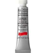 Load image into Gallery viewer, Winsor and Newton Professional Watercolours - 5ml / Cadmium-Red-Deep
