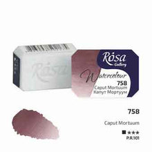 Load image into Gallery viewer, Rosa Full Pan Watercolours - Caput Mortuum

