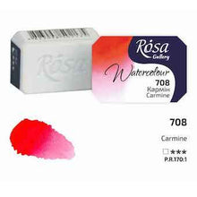 Load image into Gallery viewer, Rosa Full Pan Watercolours - Carmine
