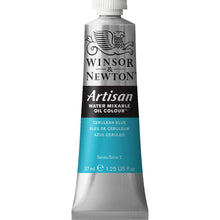 Load image into Gallery viewer, Winsor and Newton Artisan Water Mixable Oils - 37ml / Cerulean Blue
