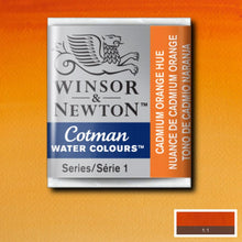 Load image into Gallery viewer, Cotman Watercolours - Cadmium Orange Hue / Half Pans
