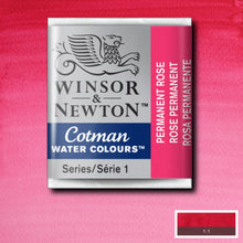 Load image into Gallery viewer, Cotman Watercolours - Permanent Rose / Half Pans
