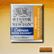 Load image into Gallery viewer, Cotman Watercolours - Raw Sienna / Half Pans
