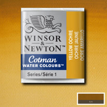 Load image into Gallery viewer, Cotman Watercolours - Yellow Ochre / Half Pans
