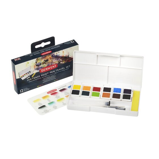 Derwent Inktense Paint Pan Set 1