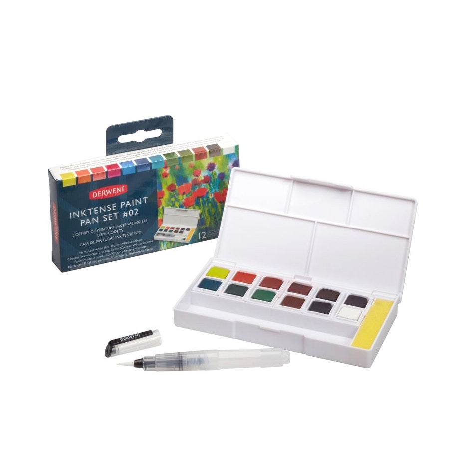 Derwent Inktense Paint Pan Set 2