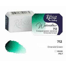 Load image into Gallery viewer, Rosa Full Pan Watercolours - Emerald Green
