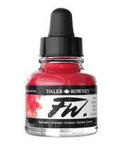 Load image into Gallery viewer, Daler Rowney FW Acrylic Ink - 29.5ml / Crimson
