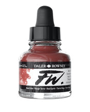 Load image into Gallery viewer, Daler Rowney FW Acrylic Ink - 29.5ml / Red Earth
